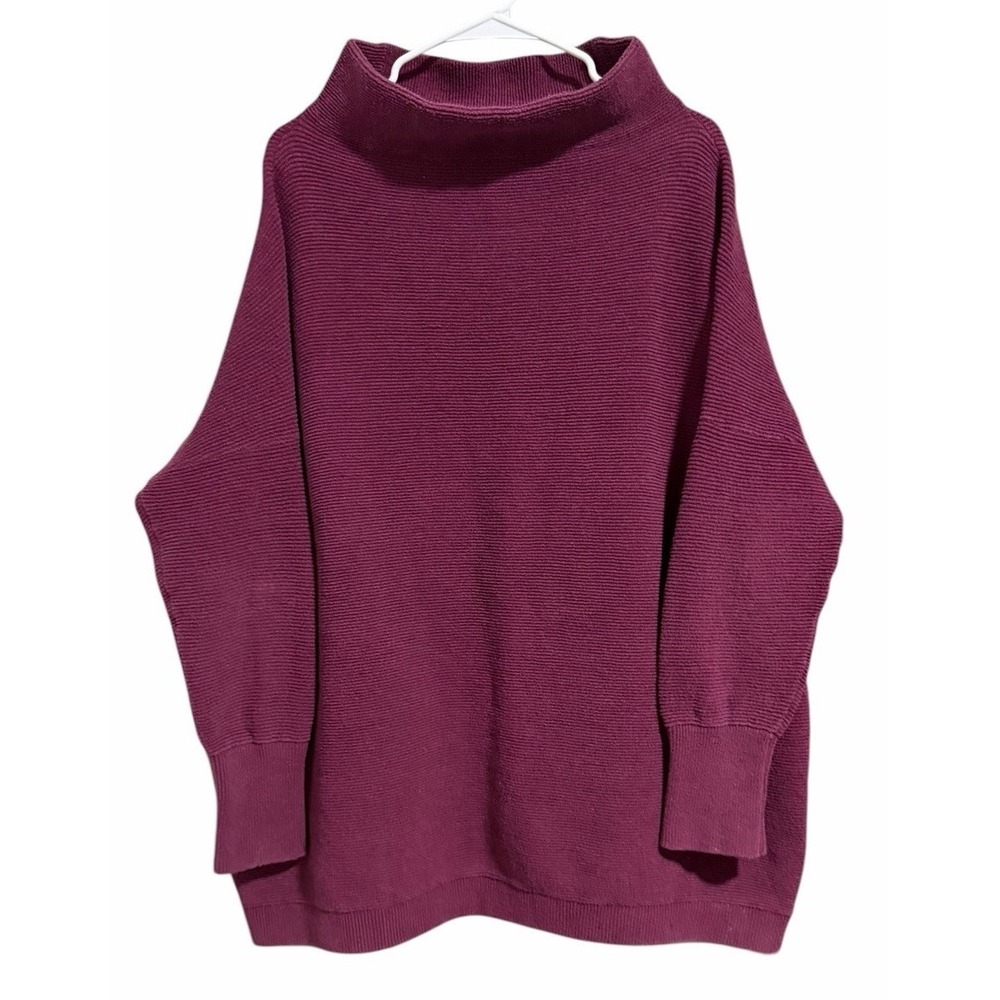 Free People Ottoman Slouchy Tunic Pomegranate Women's Size Large